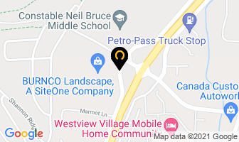 Burnco Rock Products (Bc) Ltd in Westbank map