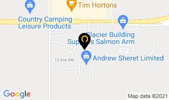 Burnco Rock Products Ltd in Salmon Arm map