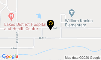 Burns Lake Christian Supportive Society Infant Development Program in Burns Lake map