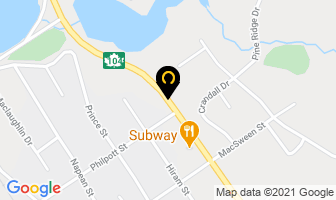 Burns Vision Center in Port Hawkesbury map