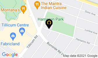 Burnside Lawn Bowling Club in Victoria map