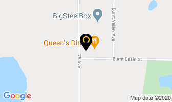 Burnt Lake Garage in Red Deer map