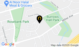 Burrows Hall Jr Ps in Scarborough map