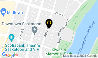 Burrows Law Office in Saskatoon map