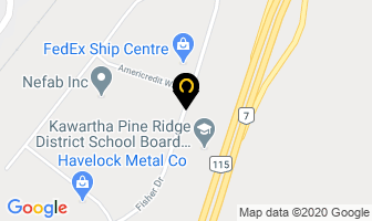 Bury Robert & Co (Canada) Ltd in Peterborough map