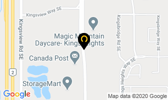 Bus Depot International Ltd in Airdrie map