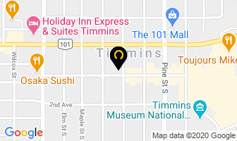 Busch Jewellers in Steinbach map