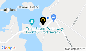 Bush's Marina Inc in Severn Bridge map