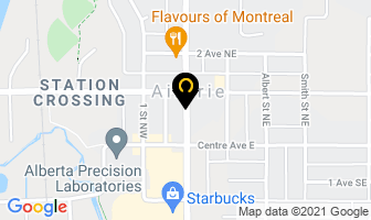 Business Condominium Inc in Airdrie map