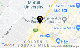 Business Data International in Montreal map