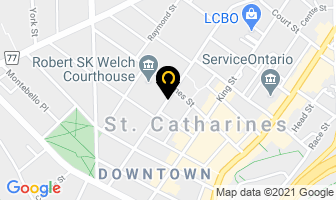 Business Development Dept in St. Catharines map