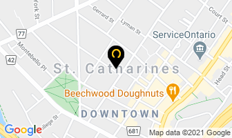 Business Education Council in St. Catharines map