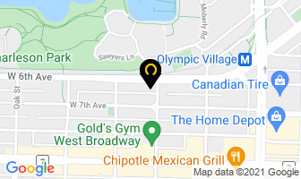 Busy Bee Gold in Vancouver map