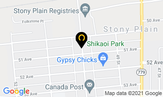 Busy Bee Workshop in Stony Plain map
