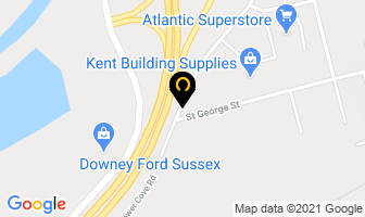 Butler Ray Dr in Sussex map
