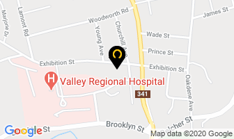 Butler Trevor Dr in Kentville map