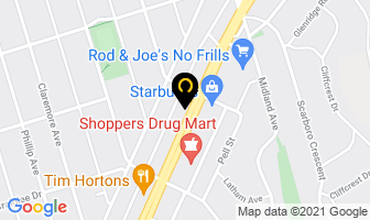Butterfly Florist in Orillia map