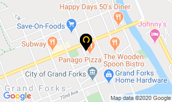 Buy-Low Foods in Grand Forks map