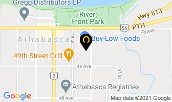 Buy-Low Foods in Athabasca map