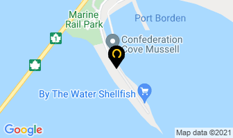 By The Water Shellfish Inc in Borden-carleton map