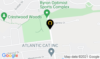 Byron Optimist Sports Complex Booth in London map