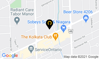 C A Screen Printing in St. Catharines map