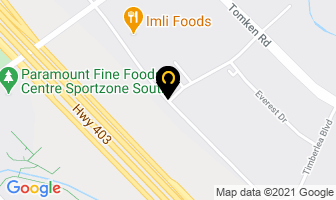 C-B Supplies Canada Ltd in Mississauga map