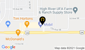C Bradley Insurance Agency in High River map