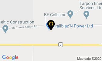 C Chandler Contracting (Celtic Homes) Ltd in Dawson Creek map