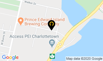 C E G F Canada in Charlottetown map