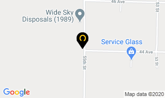 C F Wright Transport Ltd in Fort Nelson map