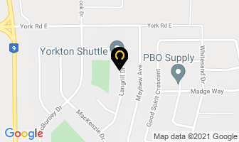 C K Electric Inc in Yorkton map