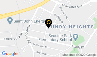 C K Food Equipment Service in Saint John map