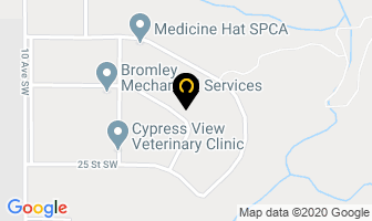 C K Sheet Metal Inc in Medicine Hat map