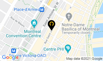 C Lg Foundation in Montreal map