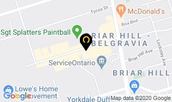 C M Couture in Orillia map