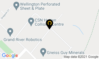 C P Industries Ltd in Fergus map