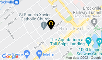 C Pro Web Design in Brockville map