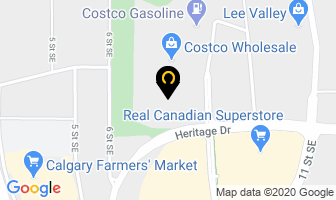 C U Smile Dental Care in Calgary map