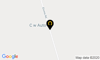 C W Auto in Princeton map
