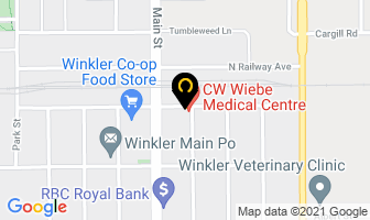 C W Wiebe Medical Centre in Blenheim map