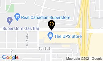 Caa Saskatchewan Travel Agency in Saskatoon map