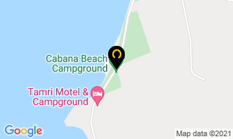 Cabana Beach Campground & Rv Park in Osoyoos map