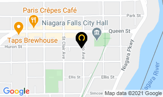 Cabin Chiropractic Clinic in Niagara Falls map