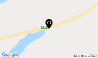 Cabot Highway Cabins in Division No. 7, Subd. D map