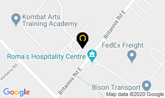 Cabral Catering in Mississauga map