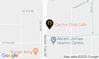 Cactus Club Cafe in Calgary map