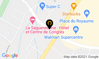 Cad Serge Lalancette in Chicoutimi map