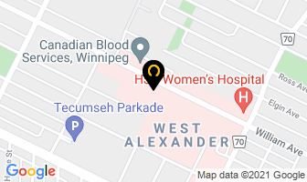 Cadham Provincial Laboratory in Winnipeg map