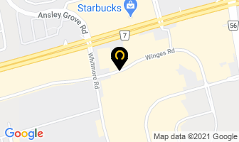 Cadillac Shutters And Blinds in Woodbridge map